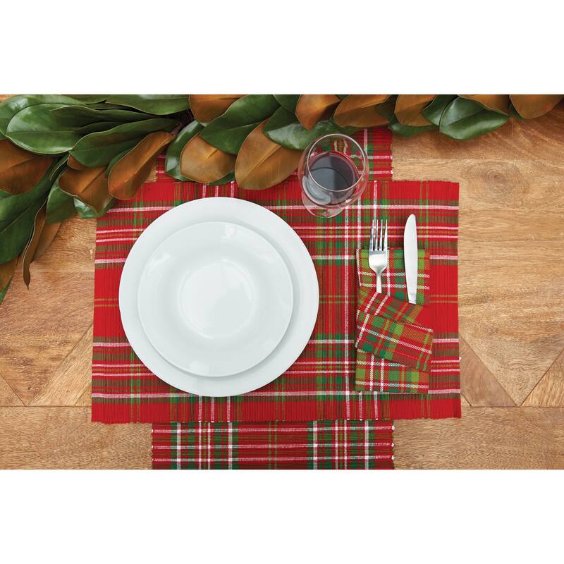 Jonah Plaid Napkin S/6
