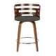 preview thumbnail 41 of 54, Carson Carrington Cranagh 24" Upholstered Counter Stools (Set of 2)