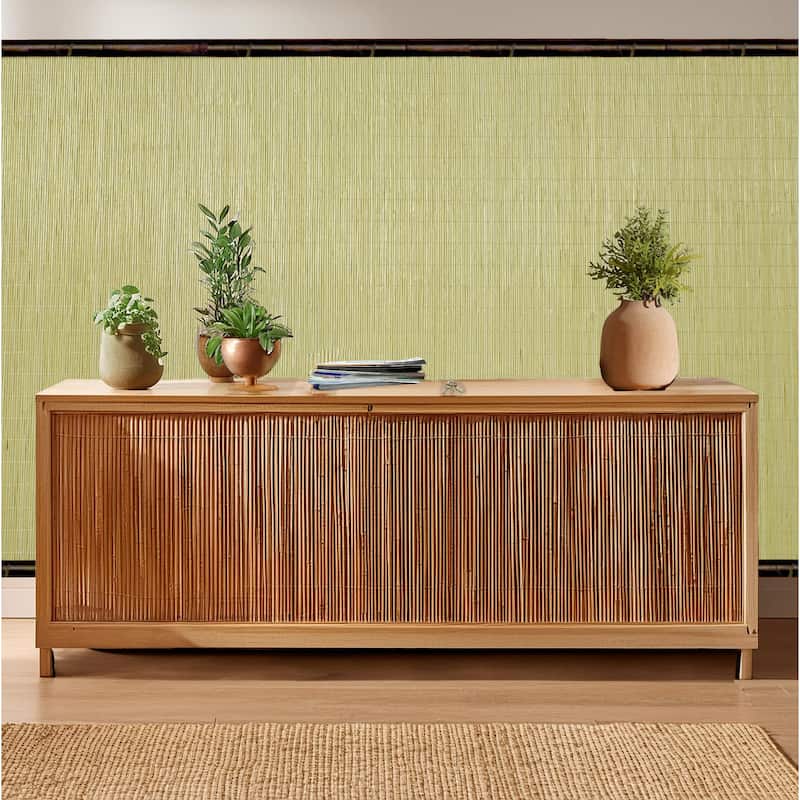Tatami Bamboo Wall Paneling Home Decor Decorative Ceiling Treatment