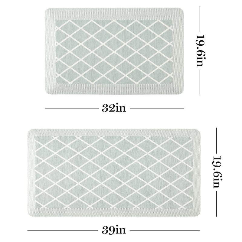 Martha Stewart Miles Air Mat Kitchen Mat - 19.6"x32"