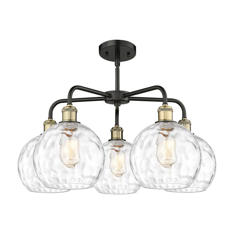 Innovations Lighting 516-5CR-16-26 Athens Water Glass Chandelier