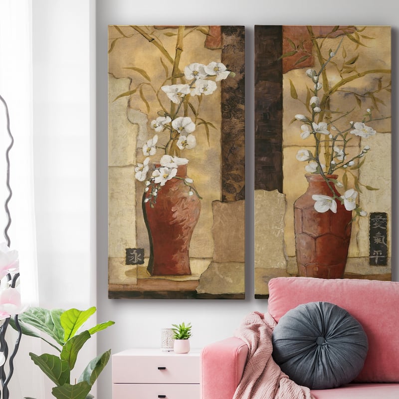 Mandarin Panel I- Premium Gallery Wrapped Canvas - Ready to Hang