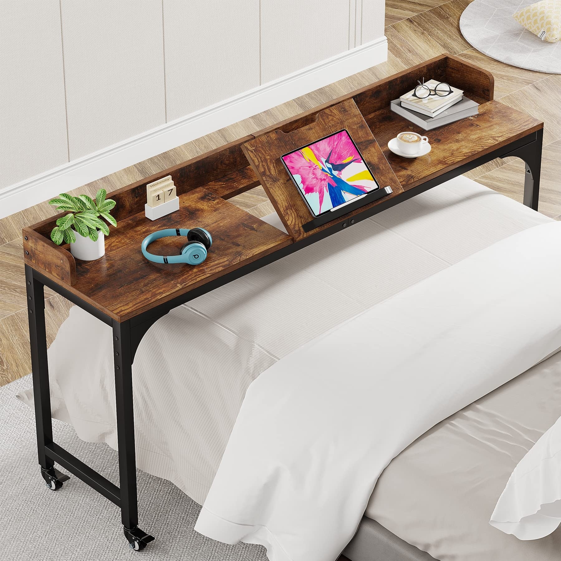 Over the 2025 bed laptop desk
