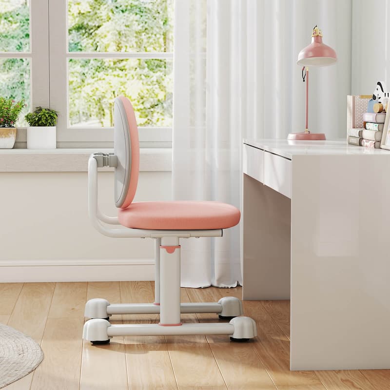 Costway Kids Desk Chair with Double Back Support Adjustable Height - See Details