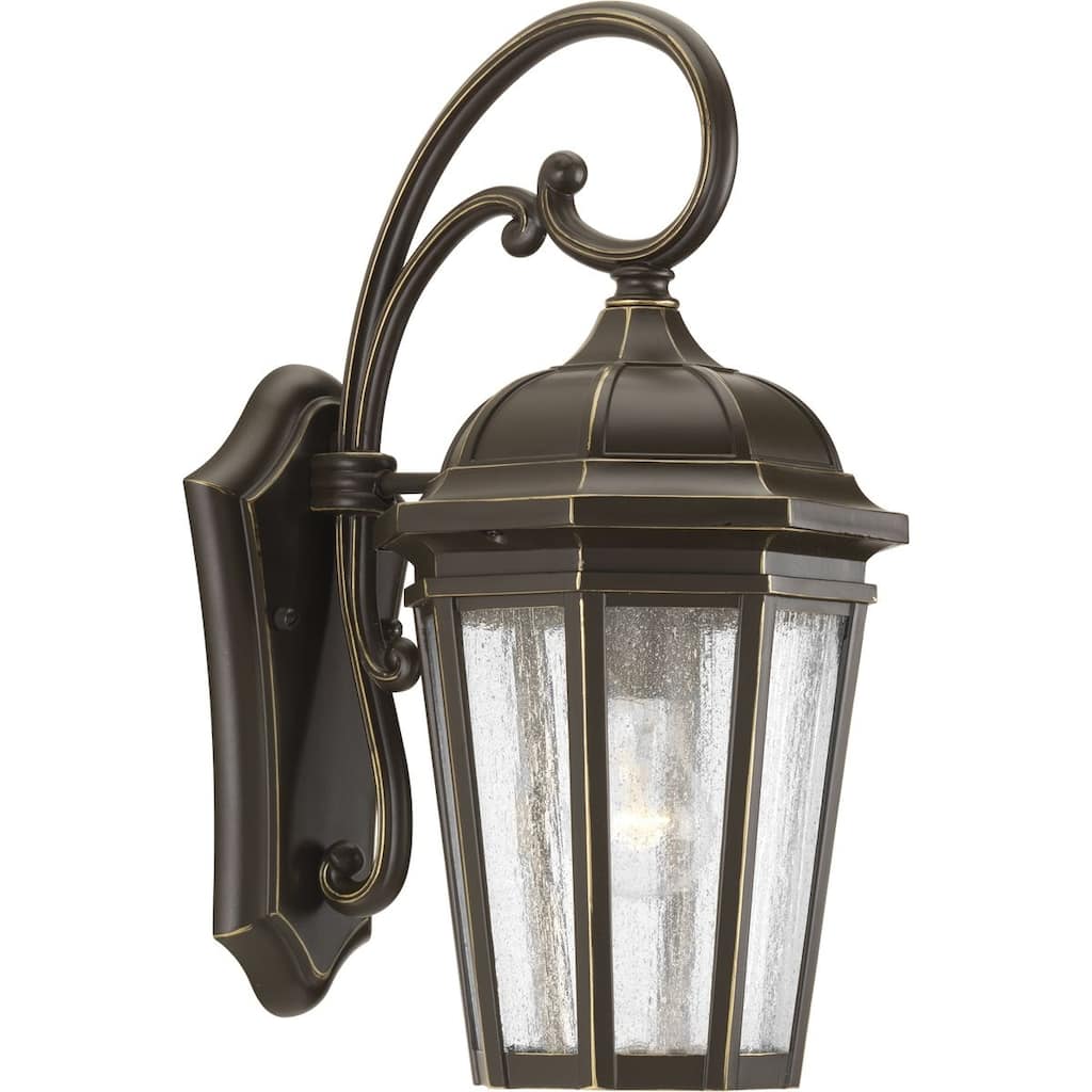 Progress Lighting Verdae Bronze Aluminum One-light Medium Wall Lantern