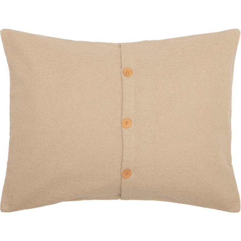 Burlap Vintage Standard Sham 21x27