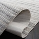 preview thumbnail 5 of 8, SAFAVIEH Whisper Mehtap Contemporary Stripe Fringe Rug