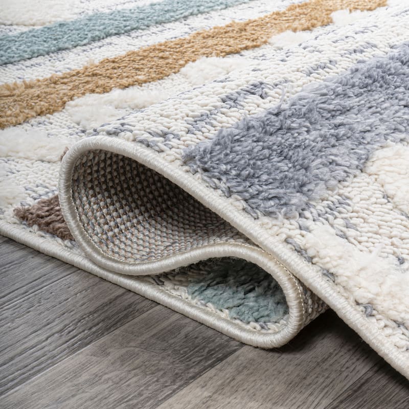 JONATHAN Y Aileen Beach Strie' Striped Area Rug
