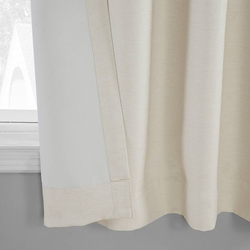Exclusive Fabrics Bellino 63 In Grommet Room Darkening Curtain Panel (1 Panel) - 50 x 63