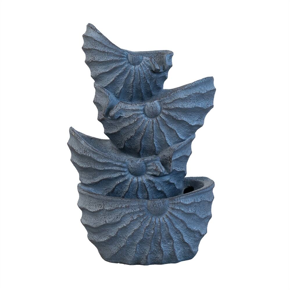 Decorative 4 Tier Shell Water Fountain with Light N/A Bed Bath & Beyond 39486364