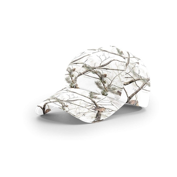 realtree snow camo hat