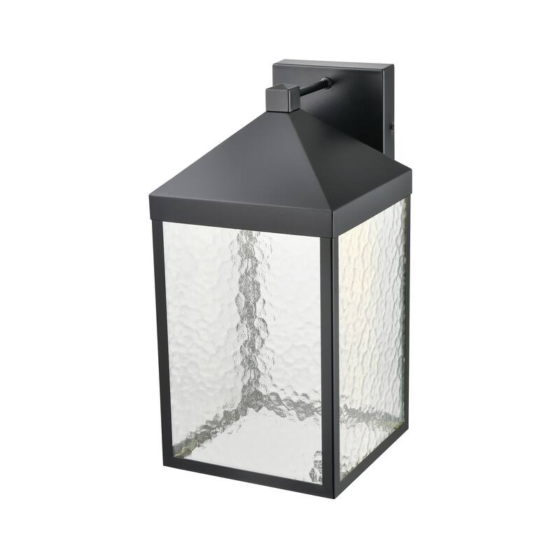 Millennium Lighting Aaron LED Outdoor Wall Sconce in Powder Coat Black