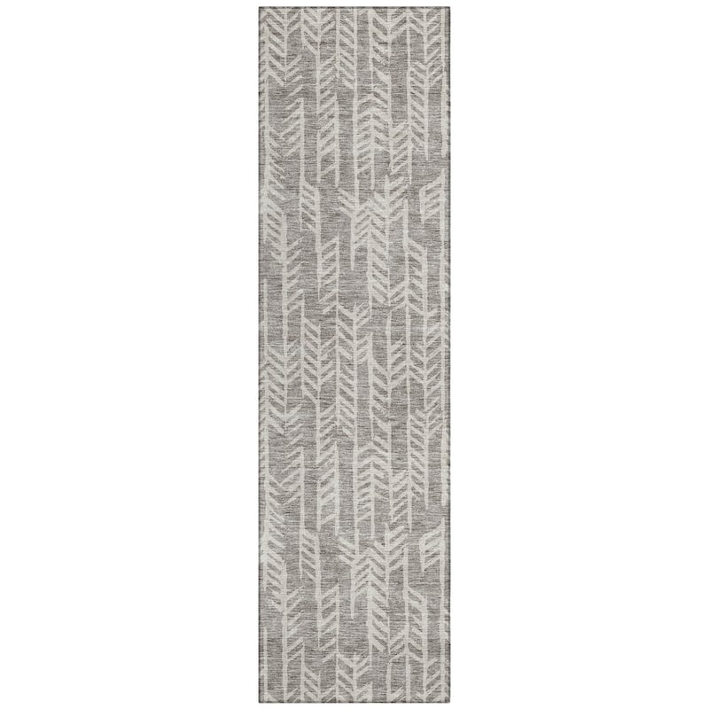 Machine Washable Indoor/ Outdoor Chantille Modern Arrows Rug