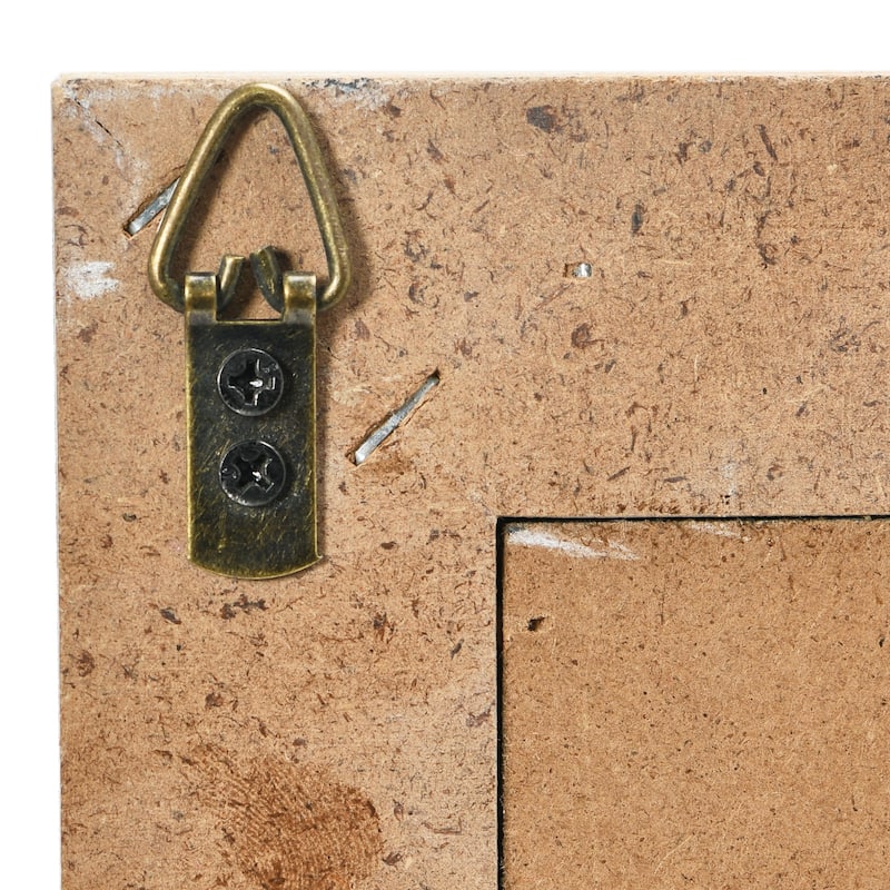 Vintage Reproduction Landscape Print with Solid Wood Frame - Multi-Color