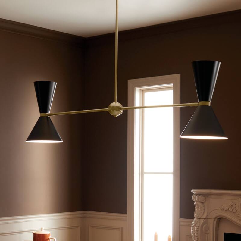 Kichler Lighting Phix 48 in. 4-Light Linear Chandelier