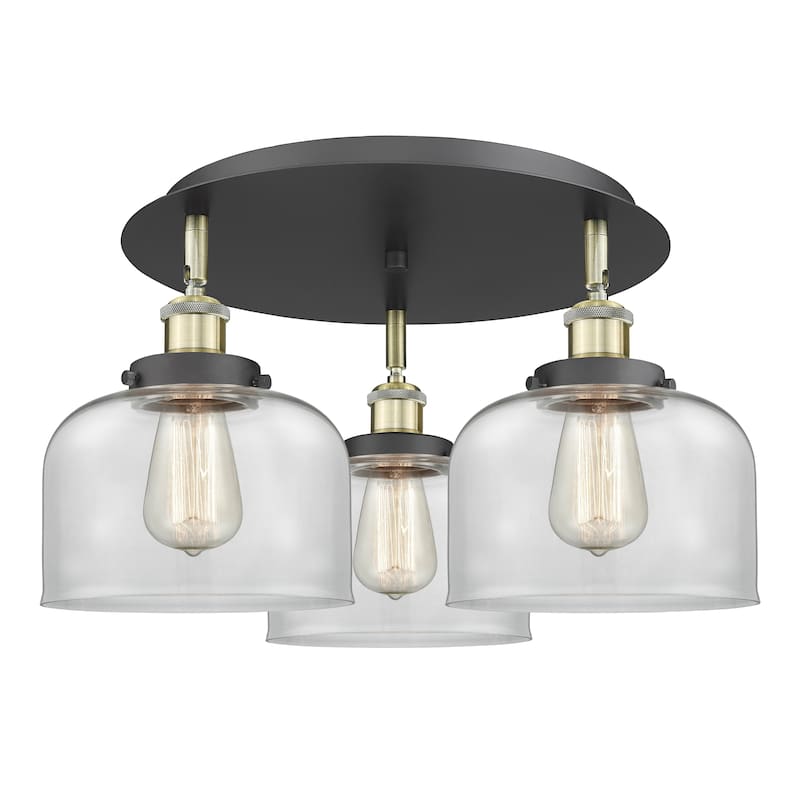 Innovations Lighting Bell - 3 Light 20" Flush Mount