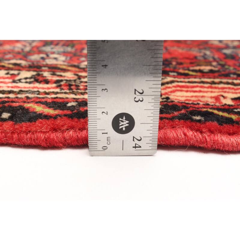 ECARPETGALLERY Hand-knotted Andelz Red Wool Rug - 2'9 x 6'11