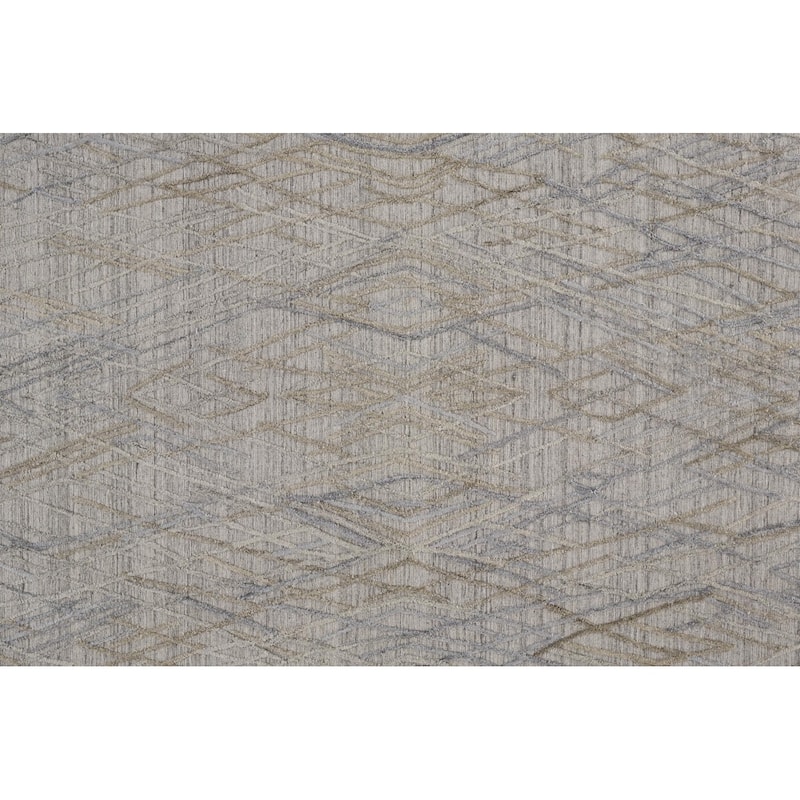 Xuta Abstract Modern Woven Durable Area Rug By HomeRoots - 2' x 3'