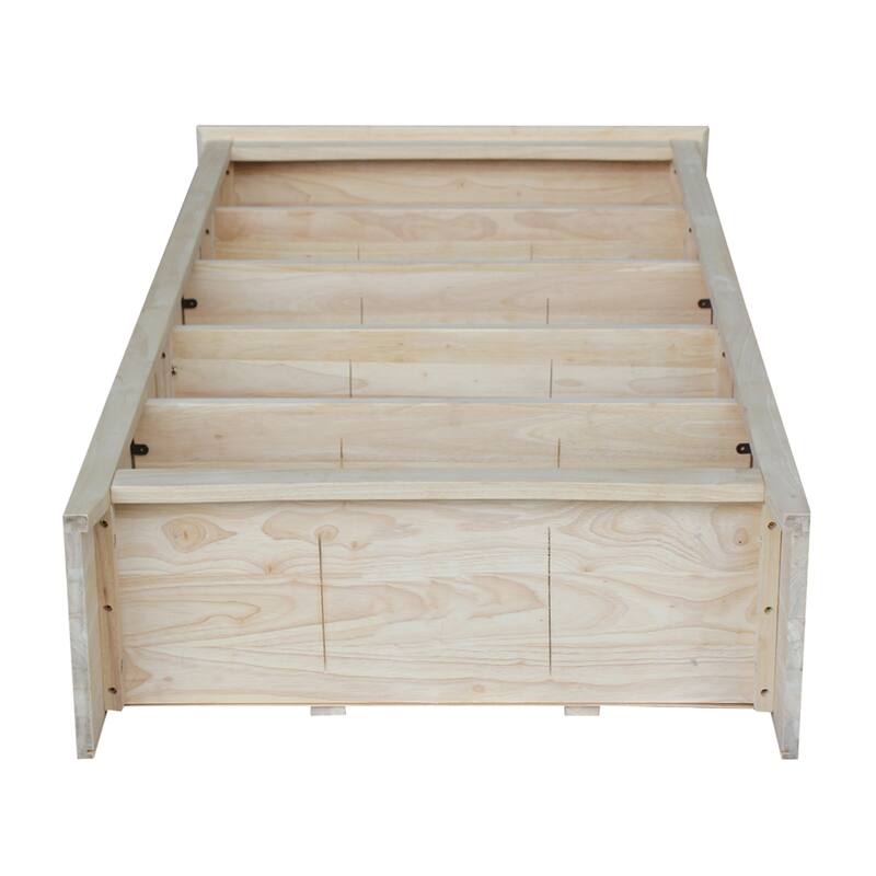 International Concepts Solid Wood Shaker Bookcase
