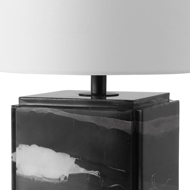 SAFAVIEH Couture Zahra Marble Table Lamp - 10"W x 10"D x 15"H