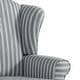 preview thumbnail 99 of 119, 31" W Modern Upholstered Linen Wing Back Accent Chair with Rolled Arm