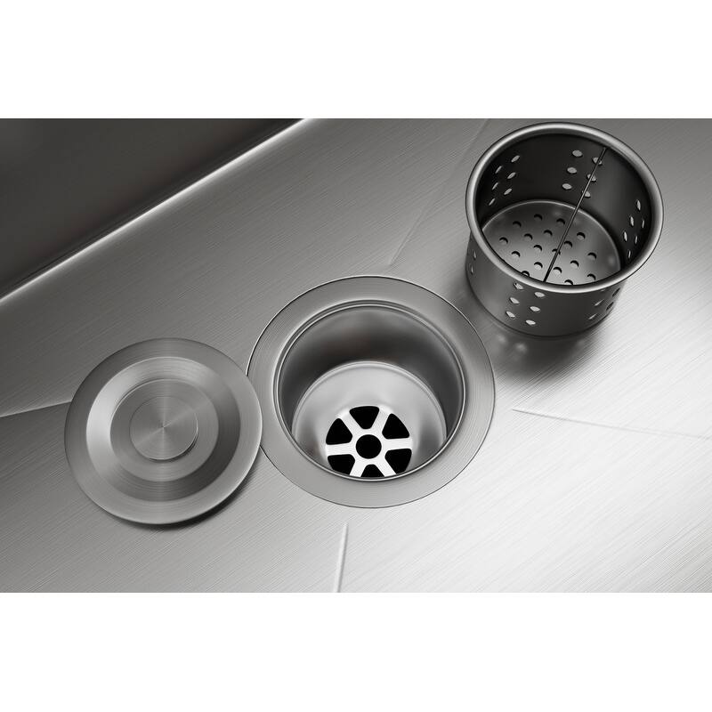 Indigo Home Stainless Steel undermount kitchen sink L23" x W18"