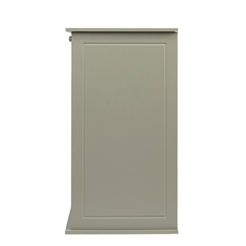 Household Essentials Tilt-out Cabinet Laundry Sorter with Shutter Front