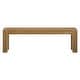 preview thumbnail 4 of 5, Rustic Solid Wood Dining Bench - 58"