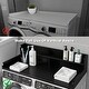 preview thumbnail 13 of 16, 2-Tier Washer and Dryer Countertop with 2.75" H Guard, 54" W x 27.5" D Laundry Countertop Cover, Large Space Laundry Topper