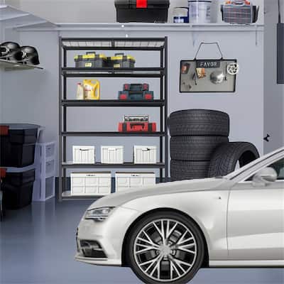 5 Tier Adjustable Heavy Duty Metal Storage Shelves