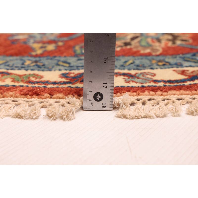 ECARPETGALLERY Hand-knotted Jules Sultane Dark Copper Wool Rug - 5'11 x 6'0