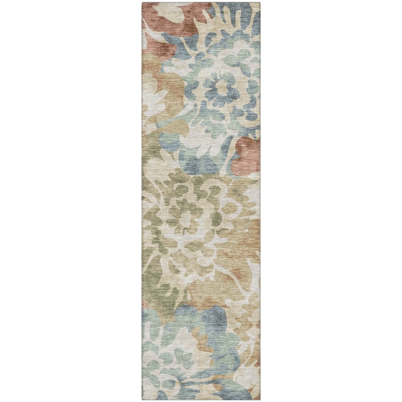Premium Washable Super Soft Modern Floral Mayfield Rug