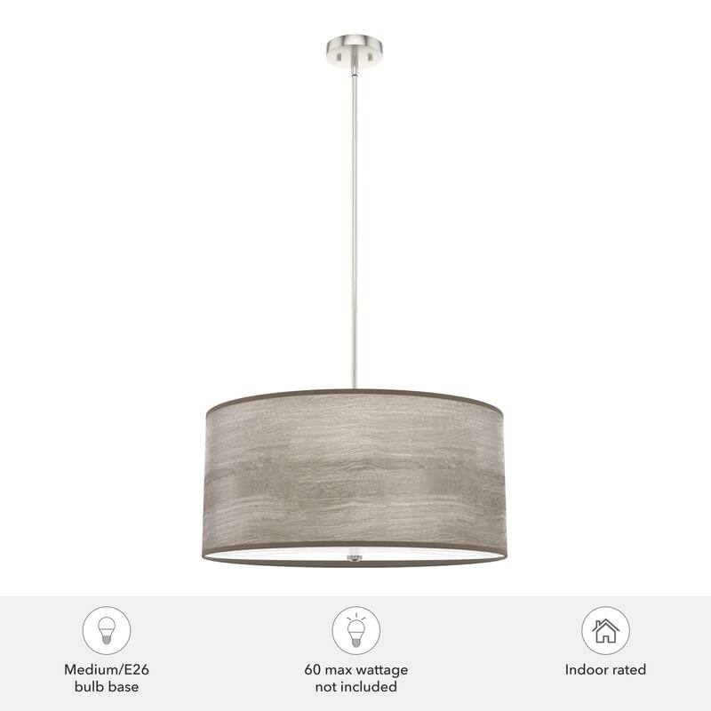Hunter Solhaven Drum Pendant Light