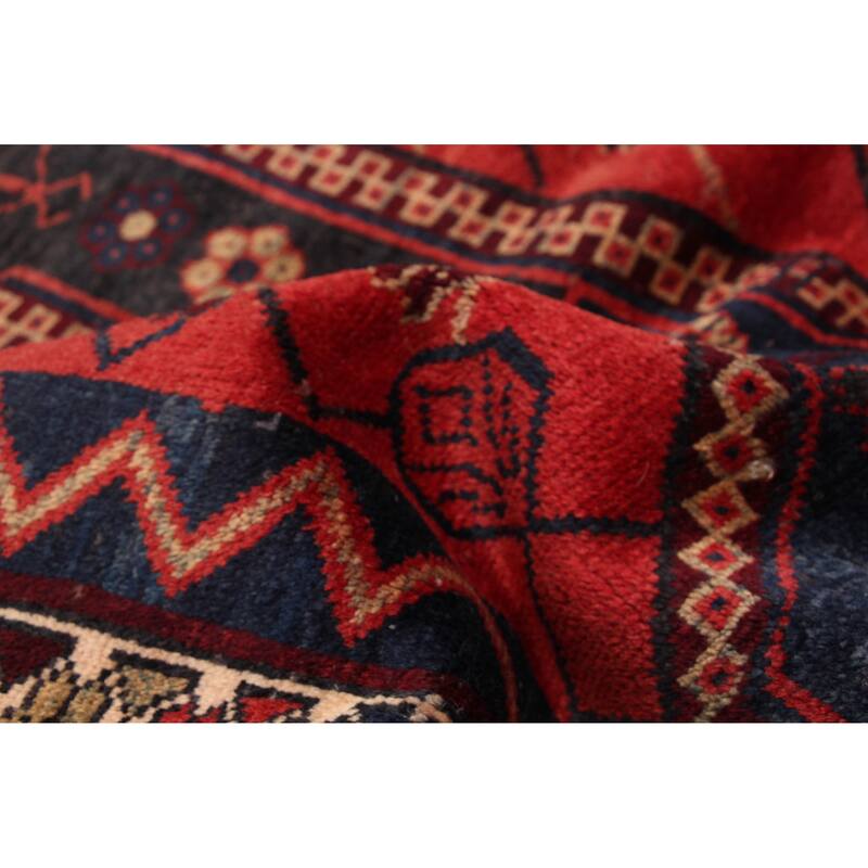 ECARPETGALLERY Hand-knotted Konya Anatolian Red Wool Rug - 4'8 x 8'0