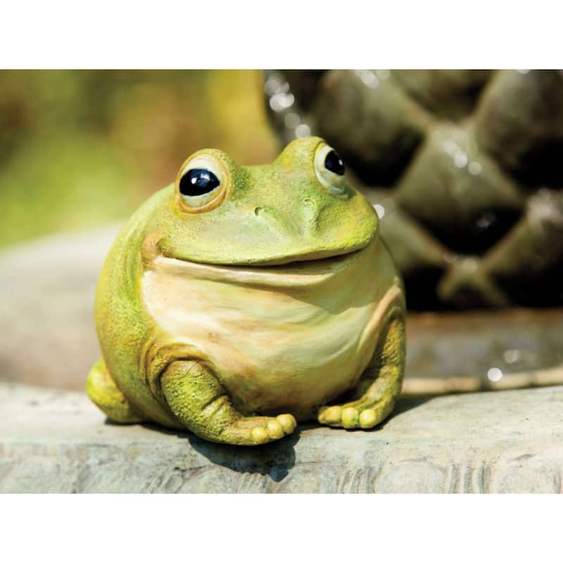 Medium portly, frog