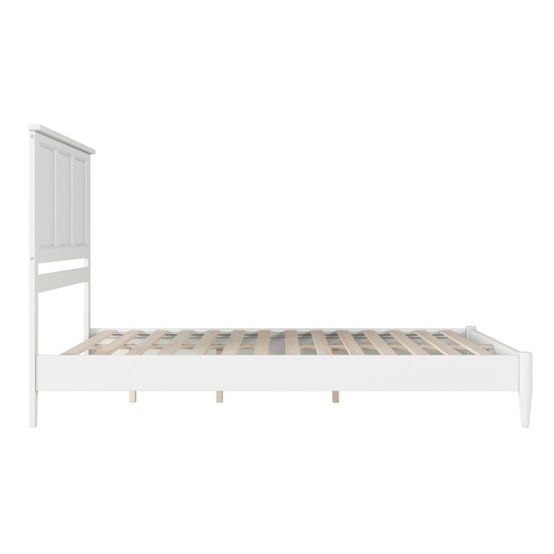 Charlotte Solid Wood Low Profile Platform Bed