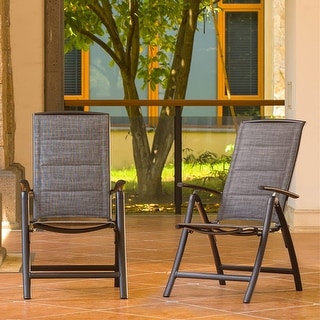 Adjustable back on sale outdoor chairs