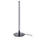 preview thumbnail 2 of 6, 1-Light Black LED Stick Table Lamp With A White Acrylic Diffuser