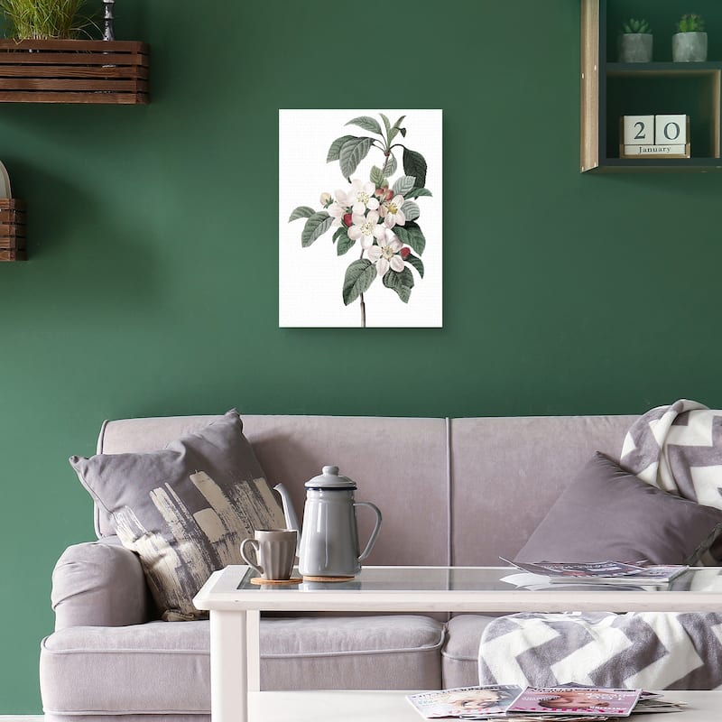 Apple Blossoms Crop Lite Canvas Art Print