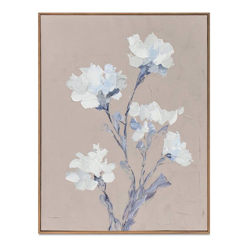 NADAAL STUDIOS Othren Framed Painting, Acrylic on Canvas, Solid Pine Frame, Multicolor