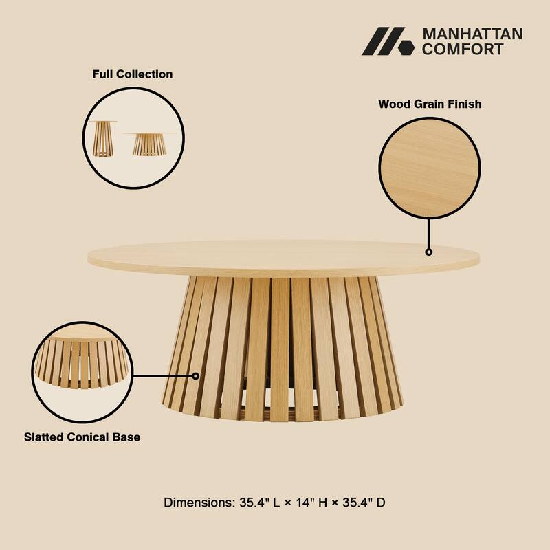 Manhattan Comfort Layla Coffee Table