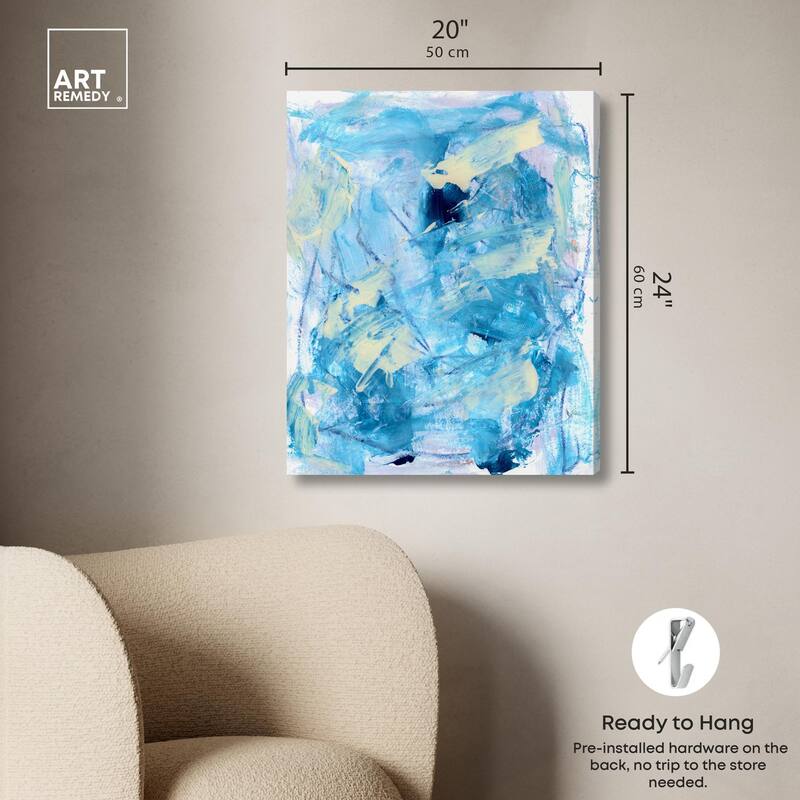 Frozen Symphony II Canvas by Art Remedy, Gallery Wrapped