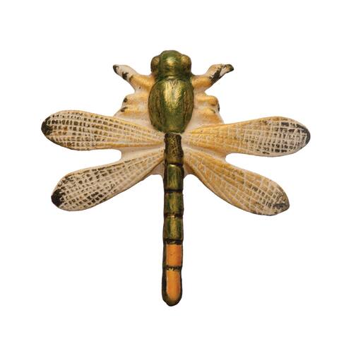 Decorative Stoneware Dragonfly - 6.8"L x 6.3"W x 1.6"H