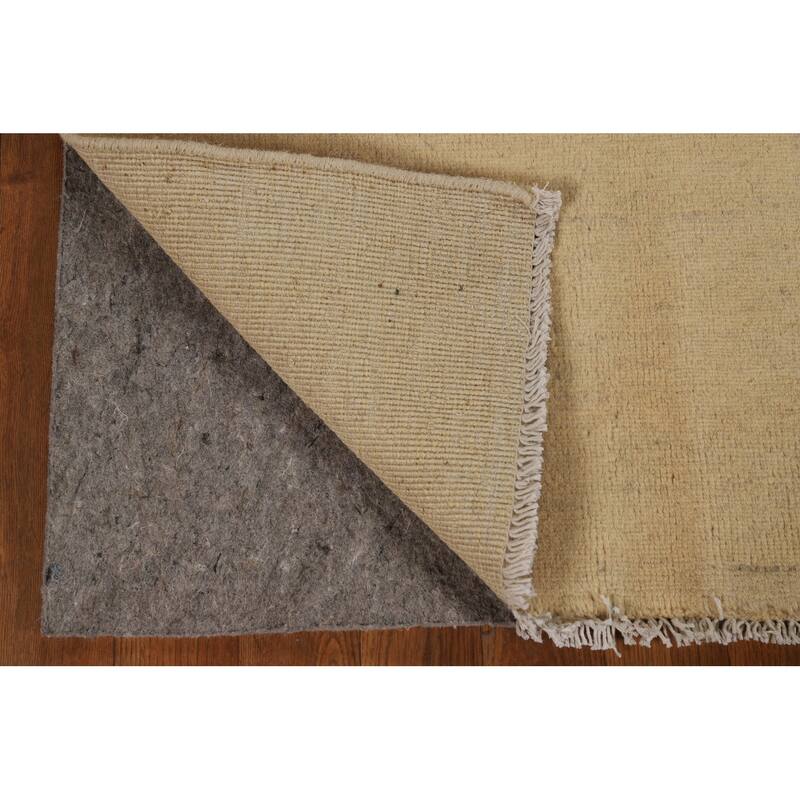 Modern Gabbeh Oriental Rug Hand-Knotted Wool Carpet - 2'8"x 4'0"