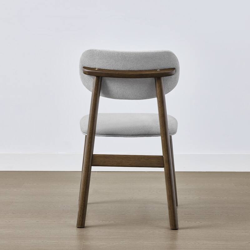 Spruce & Spring 5-Piece Modern Rectangle Dining Table Set with Upholstered Dining Chairs