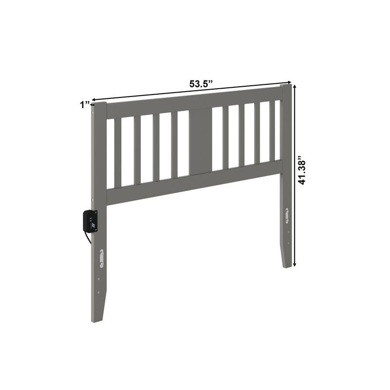 AFI Tahoe Headboard with Attachable Charger