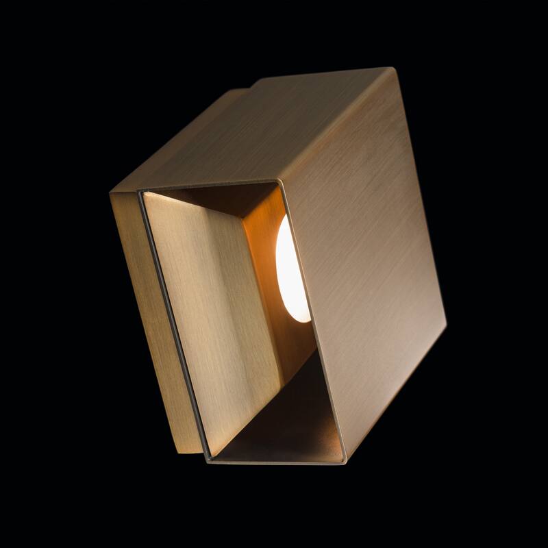 Boxi 5in LED Wall Sconce 3-CCT 2700K-3000K-3500K