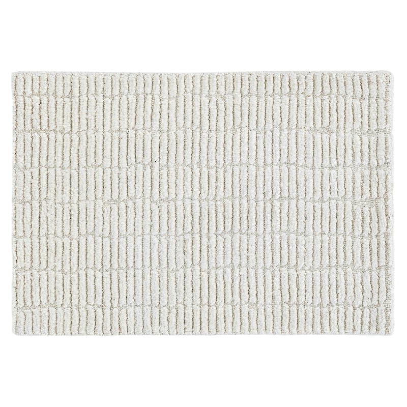 Terra by Obeetee Creed Tufted Rug - 2' x 3' - Lavender/Ivory