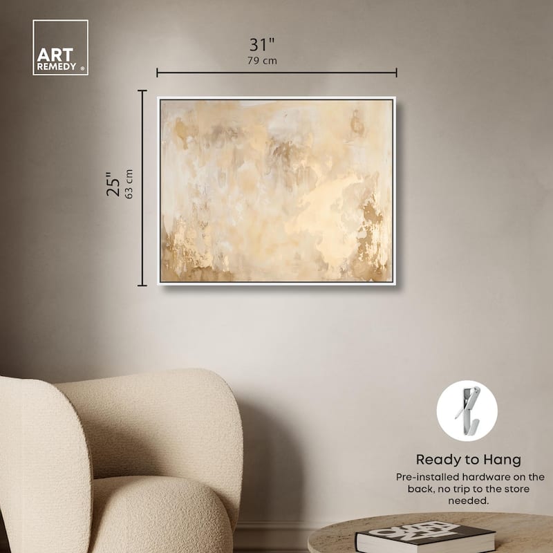 Sun Brust Gilding III Canvas by Art Remedy