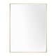 preview thumbnail 63 of 66, Rectangle Metal Framed Beveled Edge Bathroom Vanity Mirror